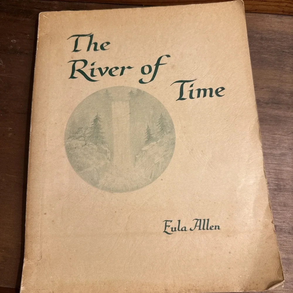 The River of Time Eula Allen 1965 Edgar Cayce A.R.E. Press Spiritual VTG Book